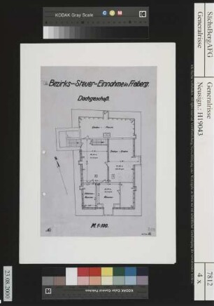 Bezirkssteuereinnahmegebäude Freiberg; Dachgeschoss