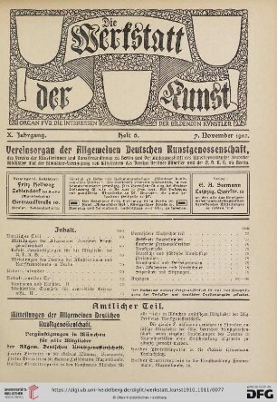 Heft 6 (7. November 1910)