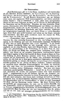 613-615, Die Transvestiten