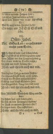 50. Oster-Jubel