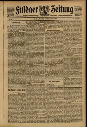 Ausgabe vom Dienstag, den 30. Januar 1906.