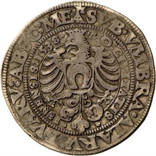 Taler der Reichsstadt Isny, 1538