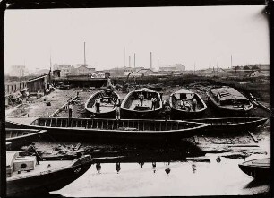 Schuten- u. Leichter-Werft von W. Behncke Schiffbauerei, Hamburg