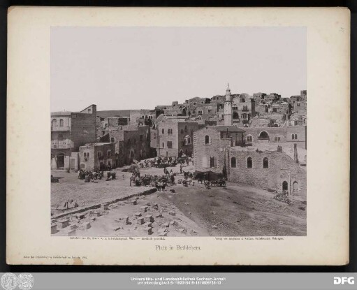 Platz in Bethlehem.
