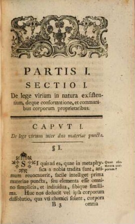 Compendiaria Physicae Institvtio, 1