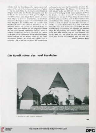 9: Die Rundkirchen der Insel Bornholm