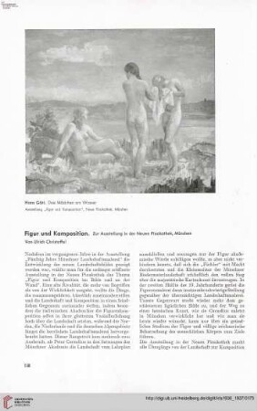 52: Figur und Komposition : zur Ausstellung in der Neuen Pinakothek, München