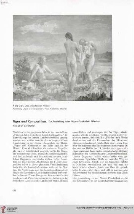 52: Figur und Komposition : zur Ausstellung in der Neuen Pinakothek, München