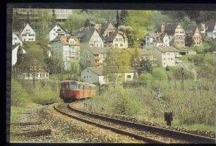 798+998+998 bei der Einfahrt in den Bf. Calw (mit N 6181)