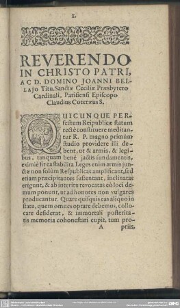 Epistola Nuncupatoria