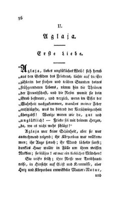 Erste Liebe