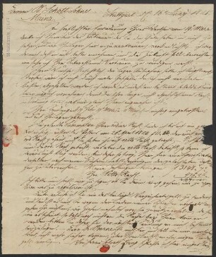 Brief an B. Schott's Söhne : 16.06.1825