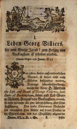 Bremisches Magazin zur Ausbreitung der Wissenschaften, Künste und Tugend, 2. 1758