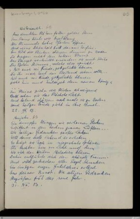 63. Neujahr