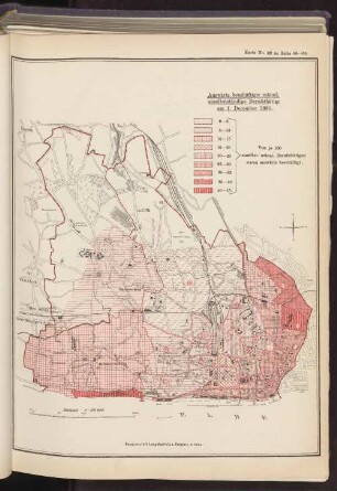 Auswärts beschäftigte männl. unselbstständige Berufsthätige am 1. December 1890.