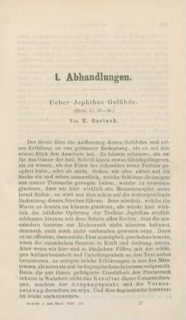 417-438 Ueber Jephtas Gelübde : Richt 11,30-40