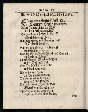 132-146, III. Windsheimensium.