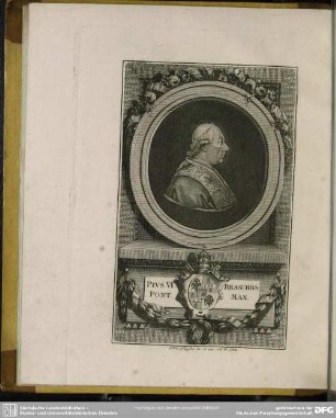 Pius VI. Braschius Pont. Max.