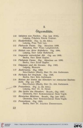 II. Ölgemälde (Nr. 10-136a)