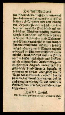 Das XL. Capitel.