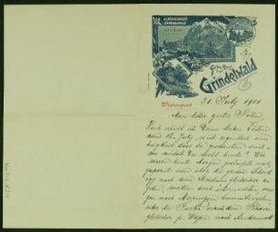 Mutter 16. Dez. 1900 - Mai 1902