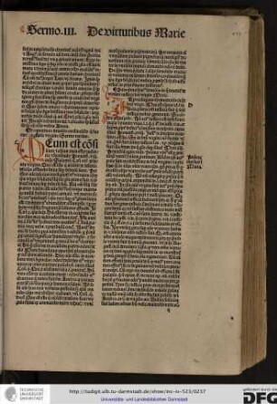Meum est consilium... Proverbia viii inquit Salomon cantici ultimo de beata virgine Que est ista...