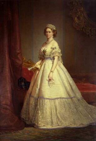 Bildnis der Prinzessin Alexandrine von Preußen, Herzogin von Mecklenburg-Schwerin