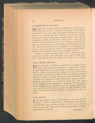 A los lectores