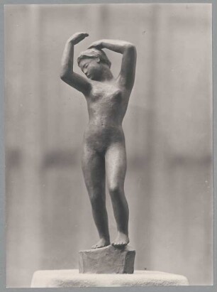 Bronzestatuette, 1917, Bronze