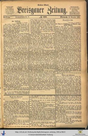 13.11.1901 (Erstes Blatt)