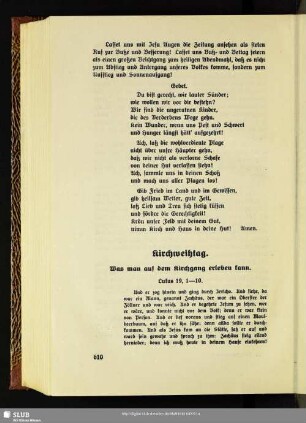 Kirchweihtag
