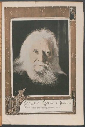 Carlos Guido y Spano - [Retrato]