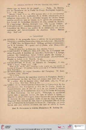 10. Paraguay (No. 429 - 438)