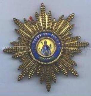 Militär St. Heinrichs-Orden, Bruststern zum Großkreuz