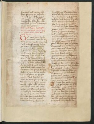 Historienbibel IIa (Alte Ee, unvollständig, Anfang, Schluss und einzelne Bl. fehlen)