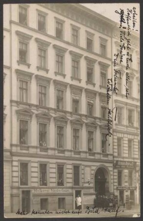 Ansichtskarte Bergmannstraße 91