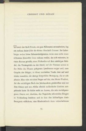 Croisset und Médan