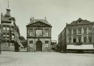 Gouda, Stadtwaage : Niederlande, Gouda (Prov. Holland). Die Stadtwaage (18. Jahrhundert)