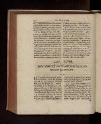 Cap. XLVIII. Interdum & Incubum morbum attonitum praenunciare