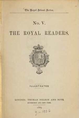 The Royal readers : illustrated. 5. 1889