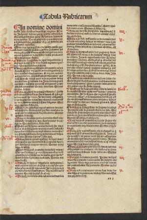 Tabula Rubricarum