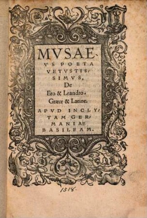 De Ero et Leandro opusculum