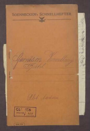 Garnisons-Verwaltung Bühl