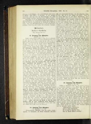 Unsere Episteln : Allerlei
