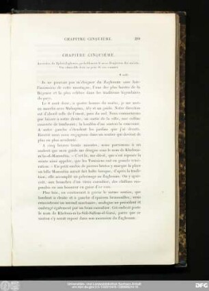 Chapitre Cinquième.