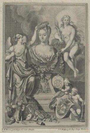 Bildnis der Dorothea Emerentia von Canitz
