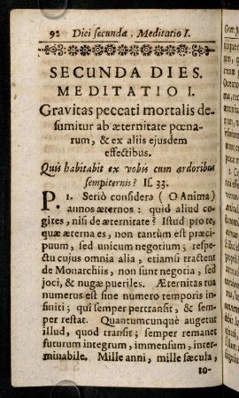 92-106, Meditatio I. - II.