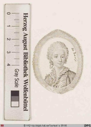 Bildnis (Marie) Jeanne Bécu, 1768 comtesse Du Barry