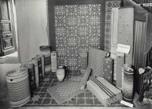 Stand der Teppich- und Deckenfabrik Traugott Bauch