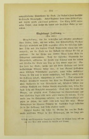 Magdeburgs Zerstörung. - (Mai 1631.)